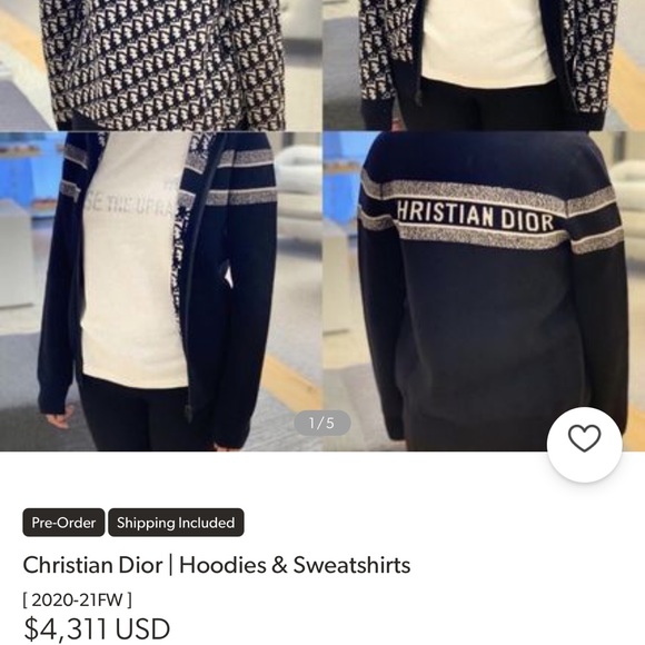Coats | Dior Reversible Zipped Cardigan 
